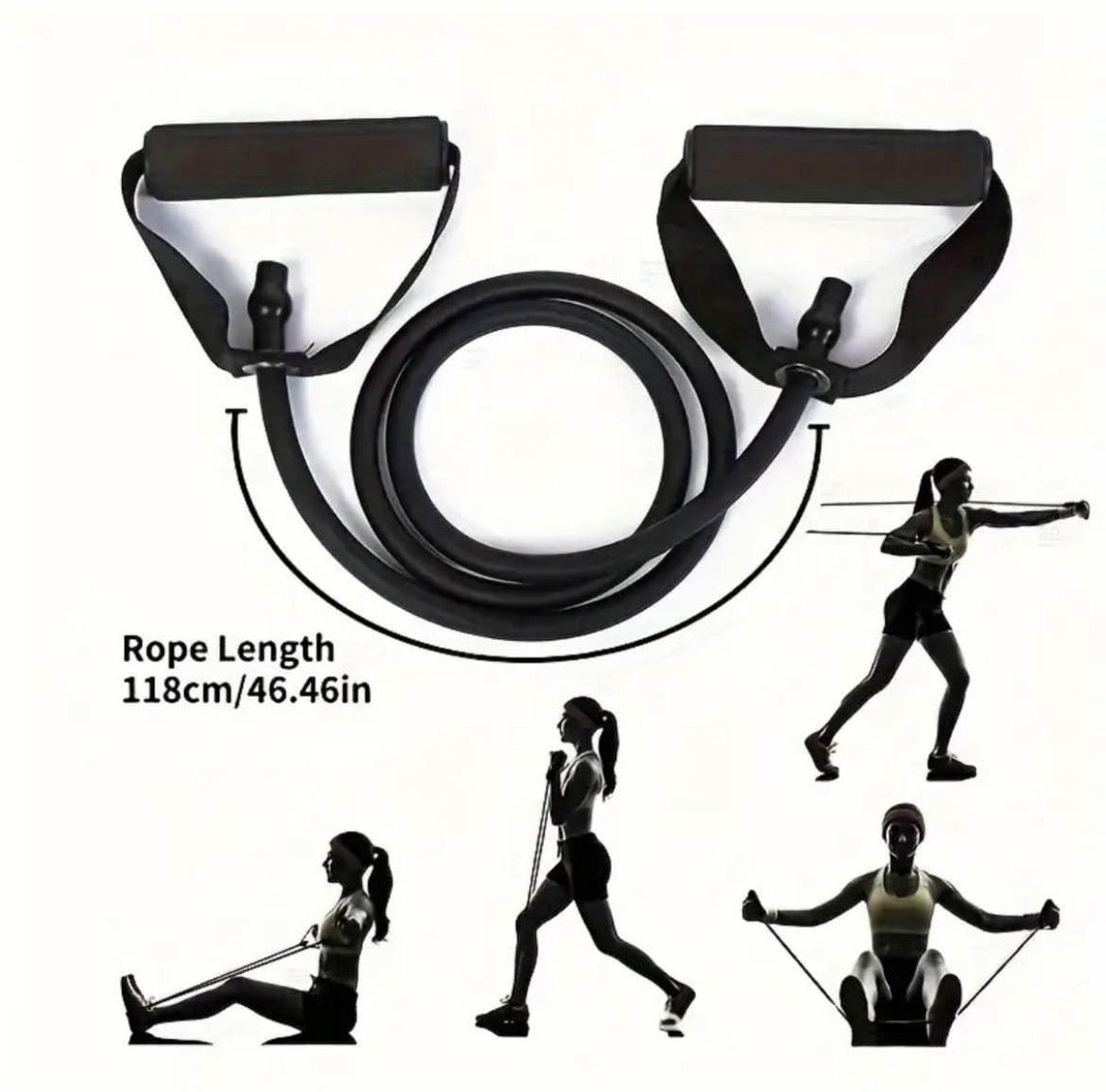 30 lbs Resistance Bands with Handles