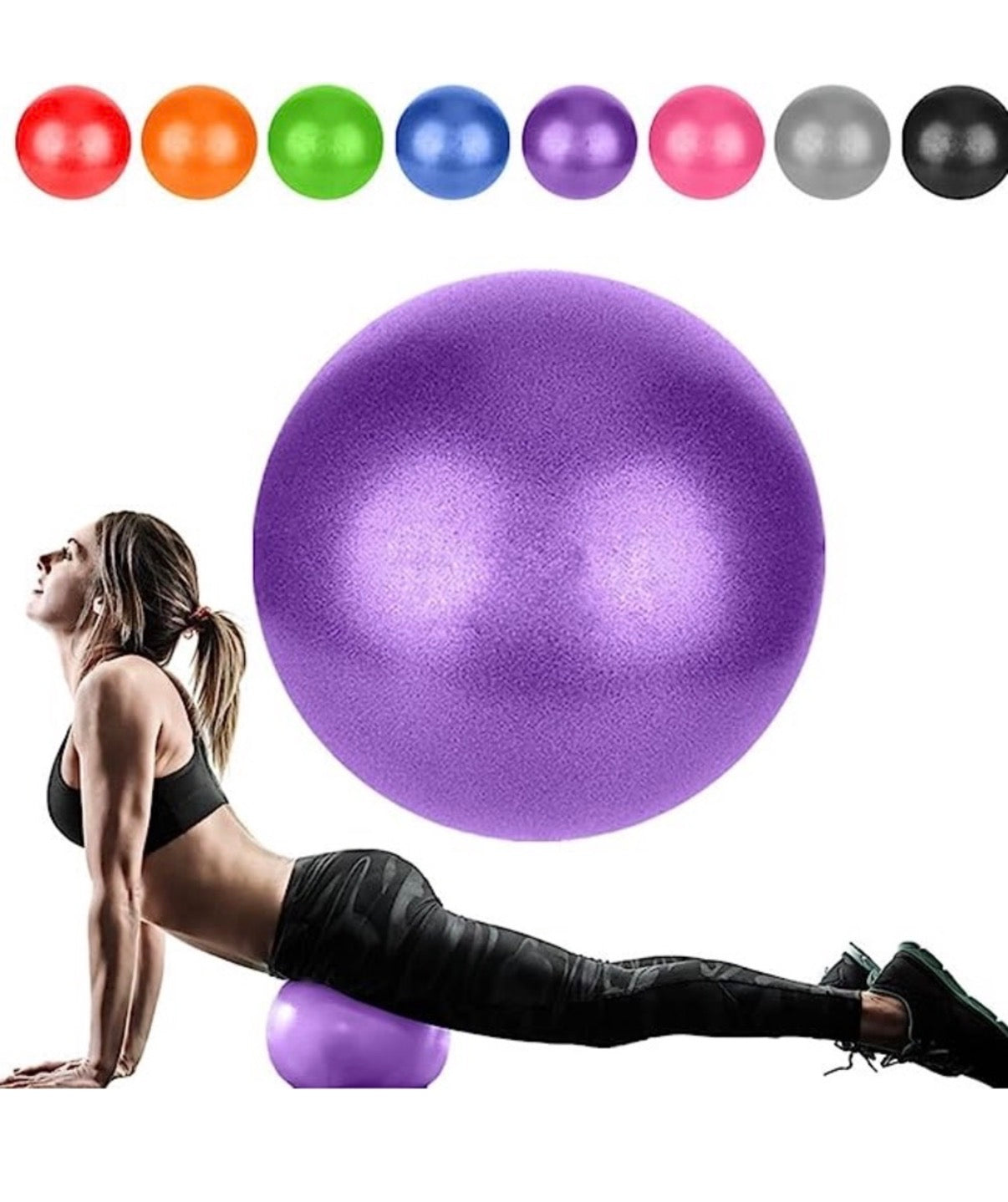 Eco-Friendly Mini Yoga Ball for Fitness and Rehabilitation