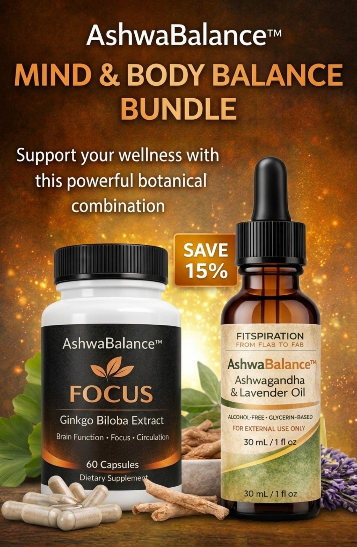 AshwaBalance™ Mind & Body Balance Bundle