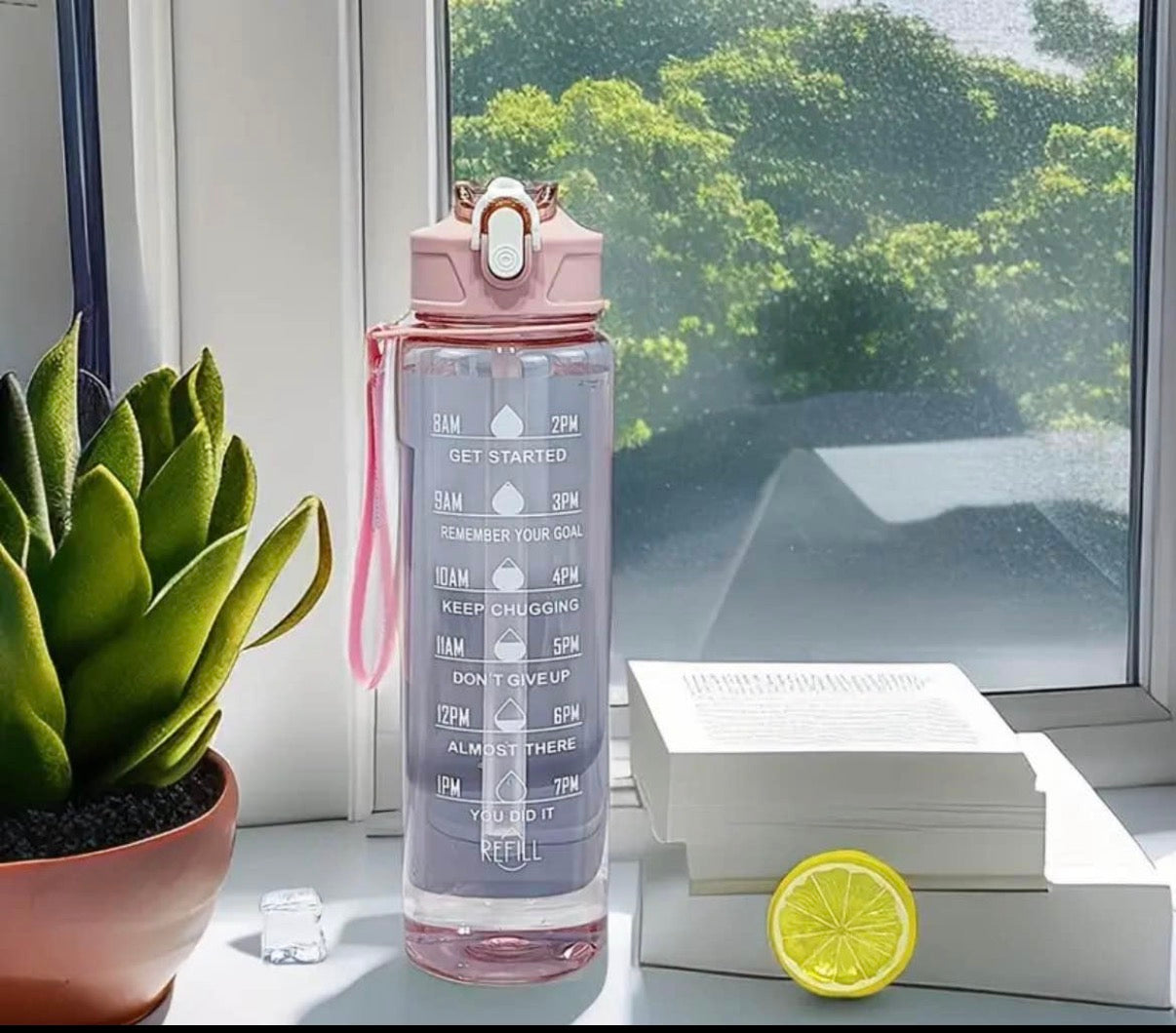 Motivational Fitness Water Bottles