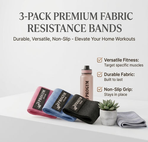 3-Pack Fabric Resistance Bands