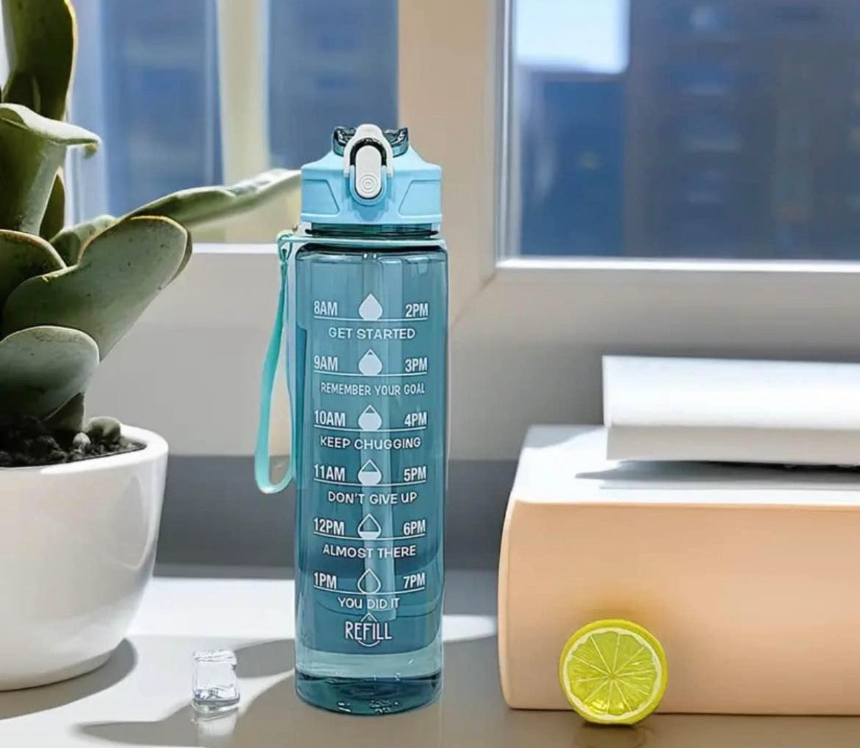 Motivational Fitness Water Bottles