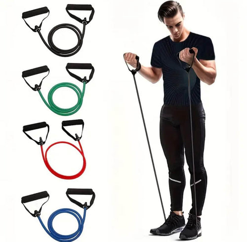 15 lbs Adjustable Yoga Resistance Bands with Handles