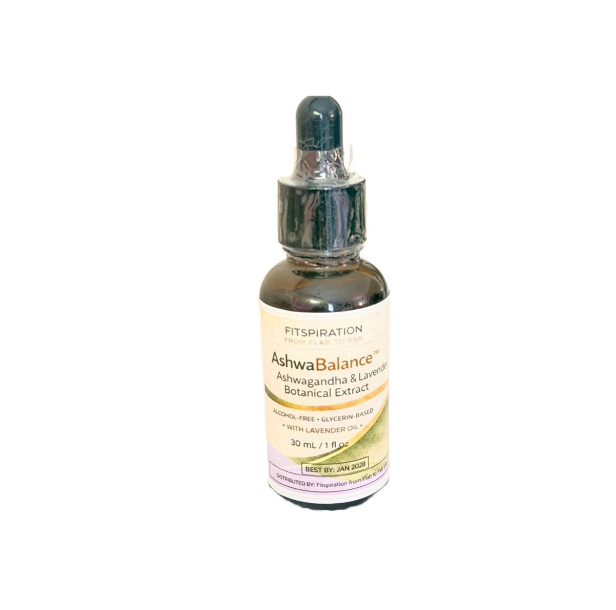 AshwaBalance™ Calming Botanical Oil – Ashwagandha & Lavender Topical Blend